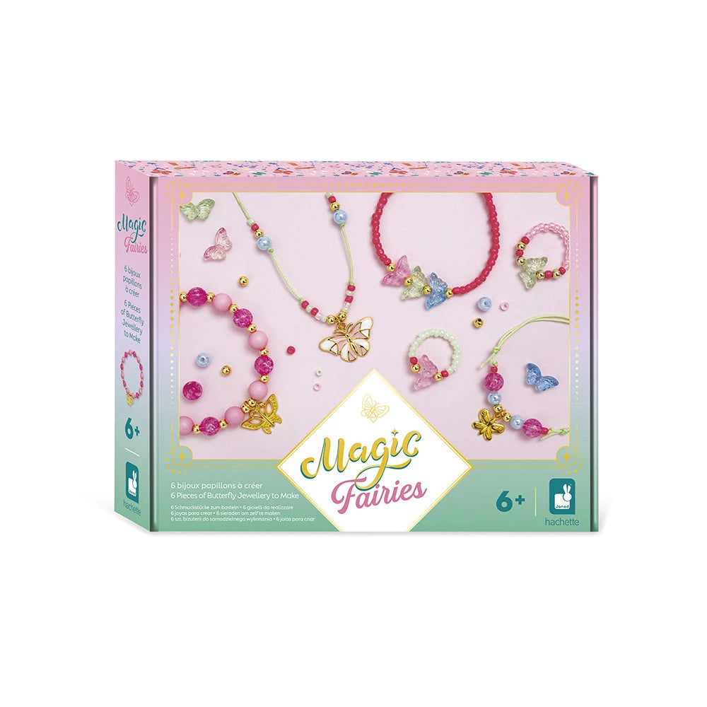 Creative Kit - 6 Pretty Butterfly Jewels Magic Fairies