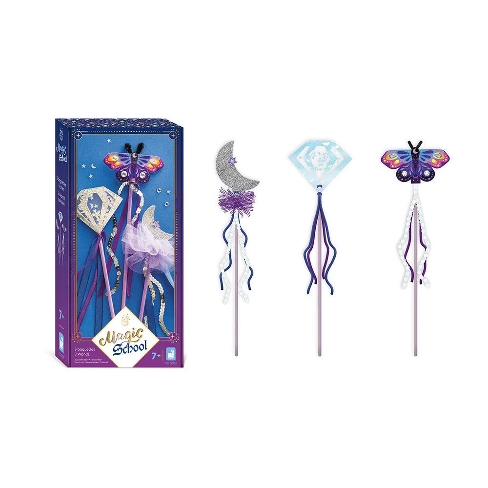 Magic School - 3 Wands to Create