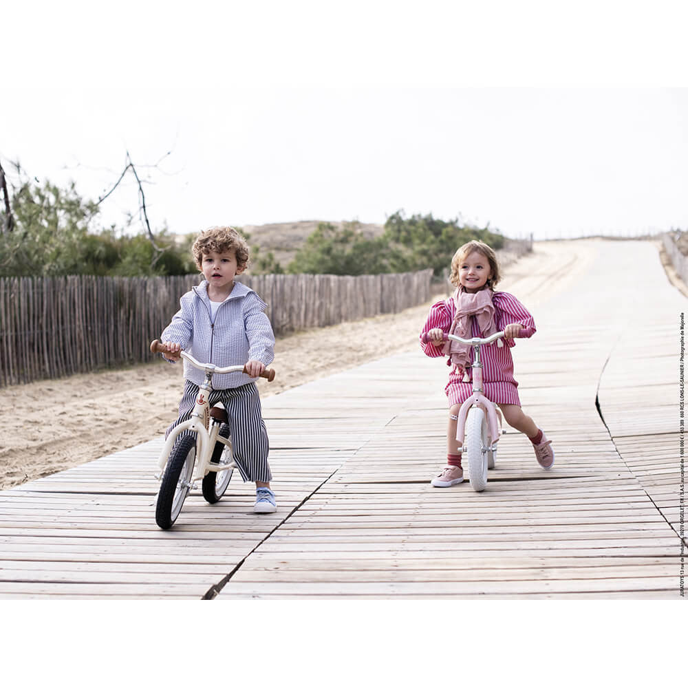 Janod Vintage Metal Bikloon Balance Bike Pink