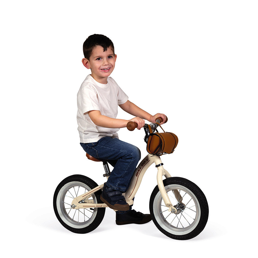 Janod Metal Vintage Bikloon Balance Bike White