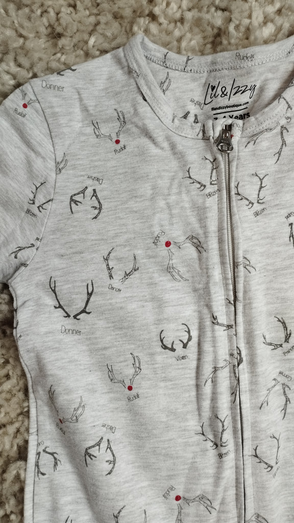 Lil & Izzy Onesie Pyjama set Reindeer