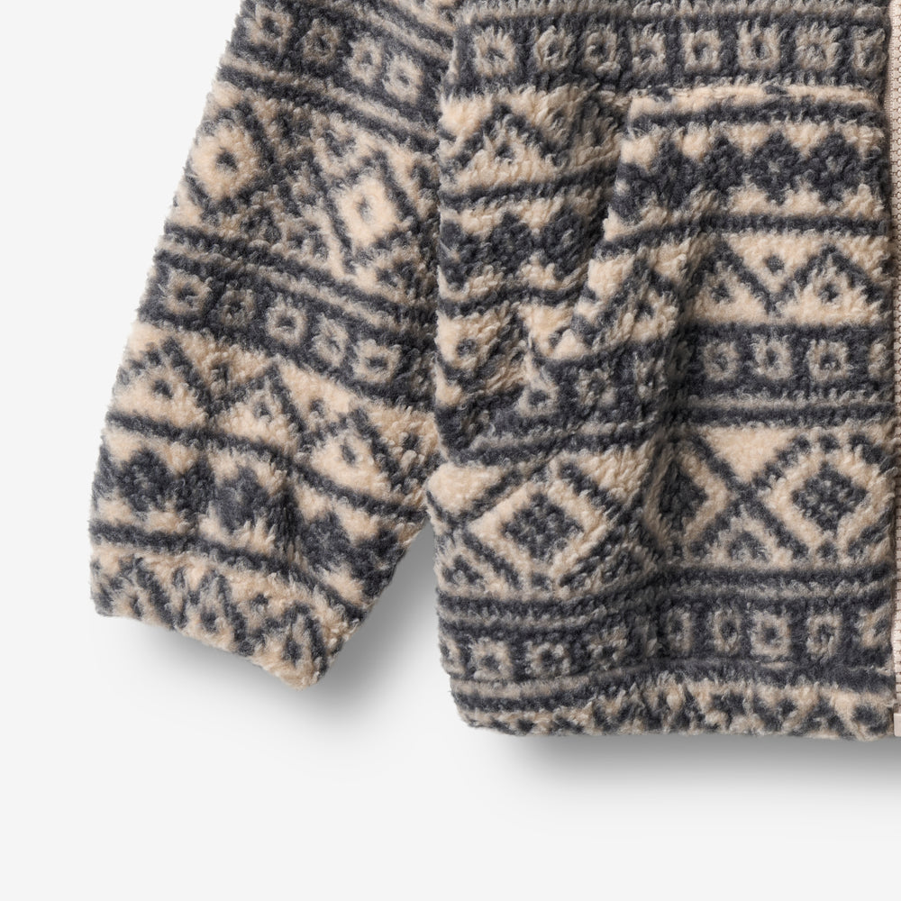 Wheat Fleece Jacket Helge