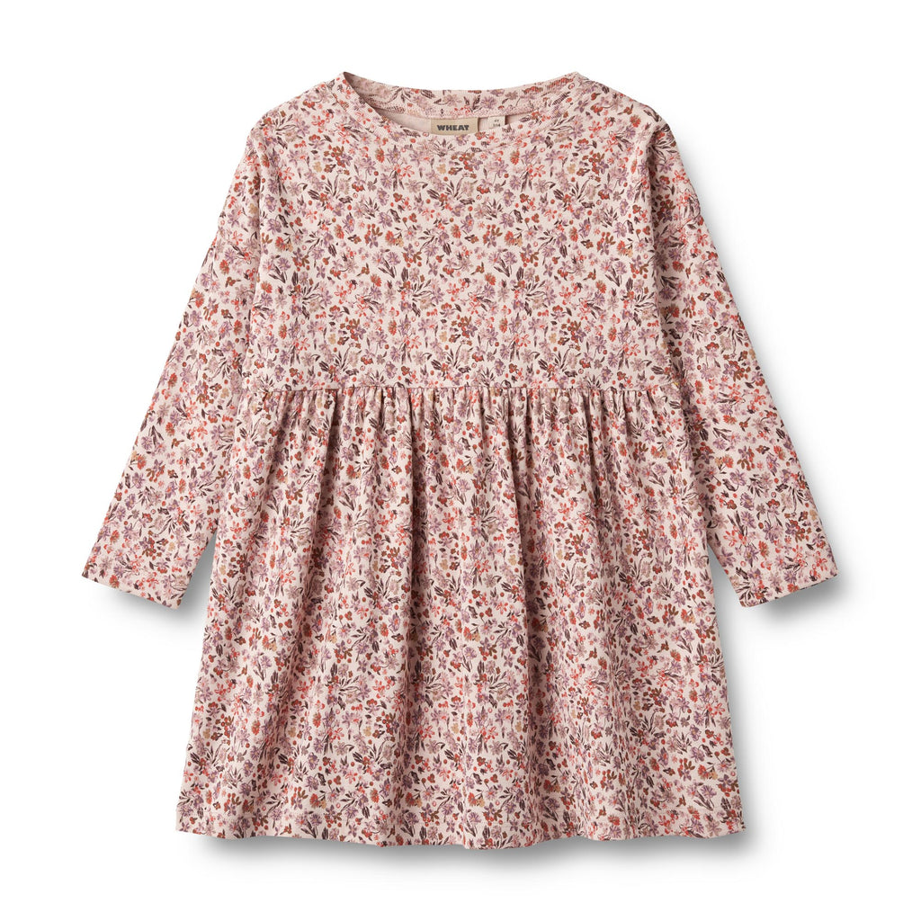 Wheat Jersey Dress L/S Emmy