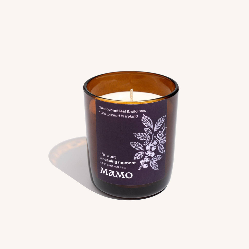 Life Is But a Passing Moment | Blackcurrant Leaf & Wild Rose Candle - CL202