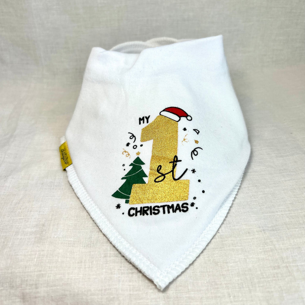 Babyboo My First Christmas bib