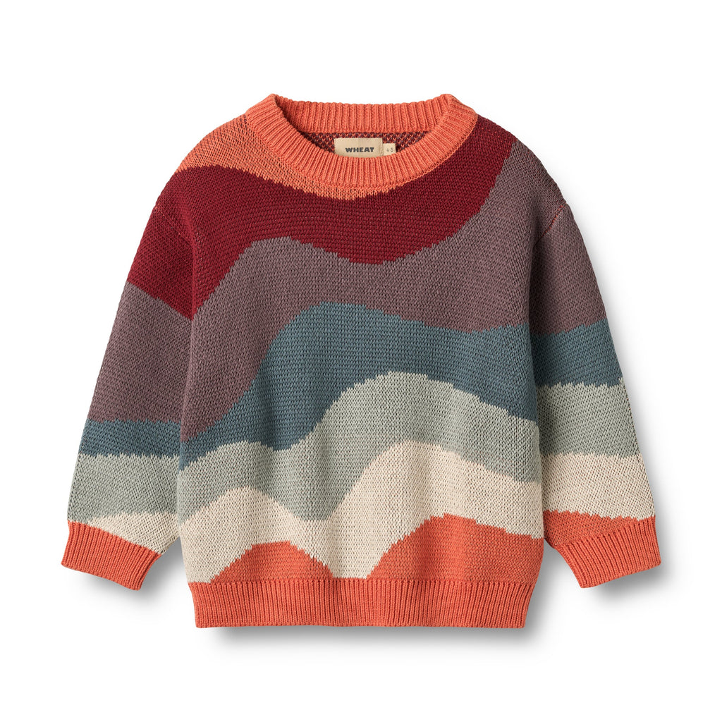 Wheat Jacquard Pullover Knud