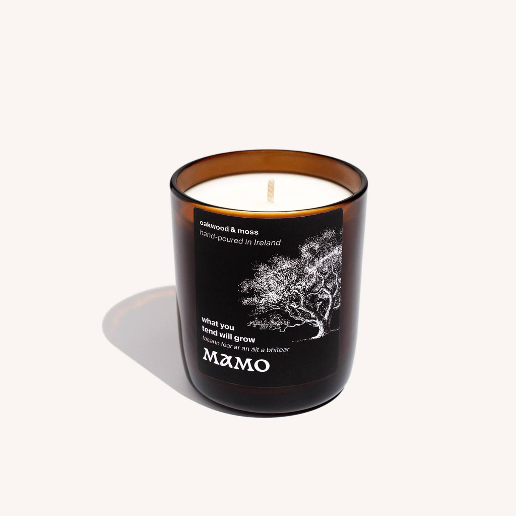 What You Tend Will Grow | Oakwood, Cedarwood & Moss Candle - CL204
