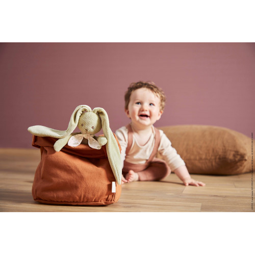 Doll Rabbit Green 25cm