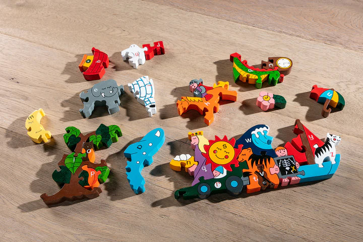 Alphabet Jigsaws Sun and Moon