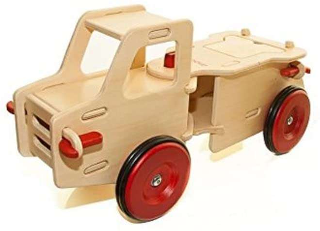 Moover Wooden Dump truck Natural