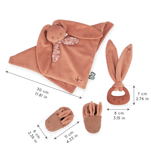 My First Birth Gift Box Terracotta