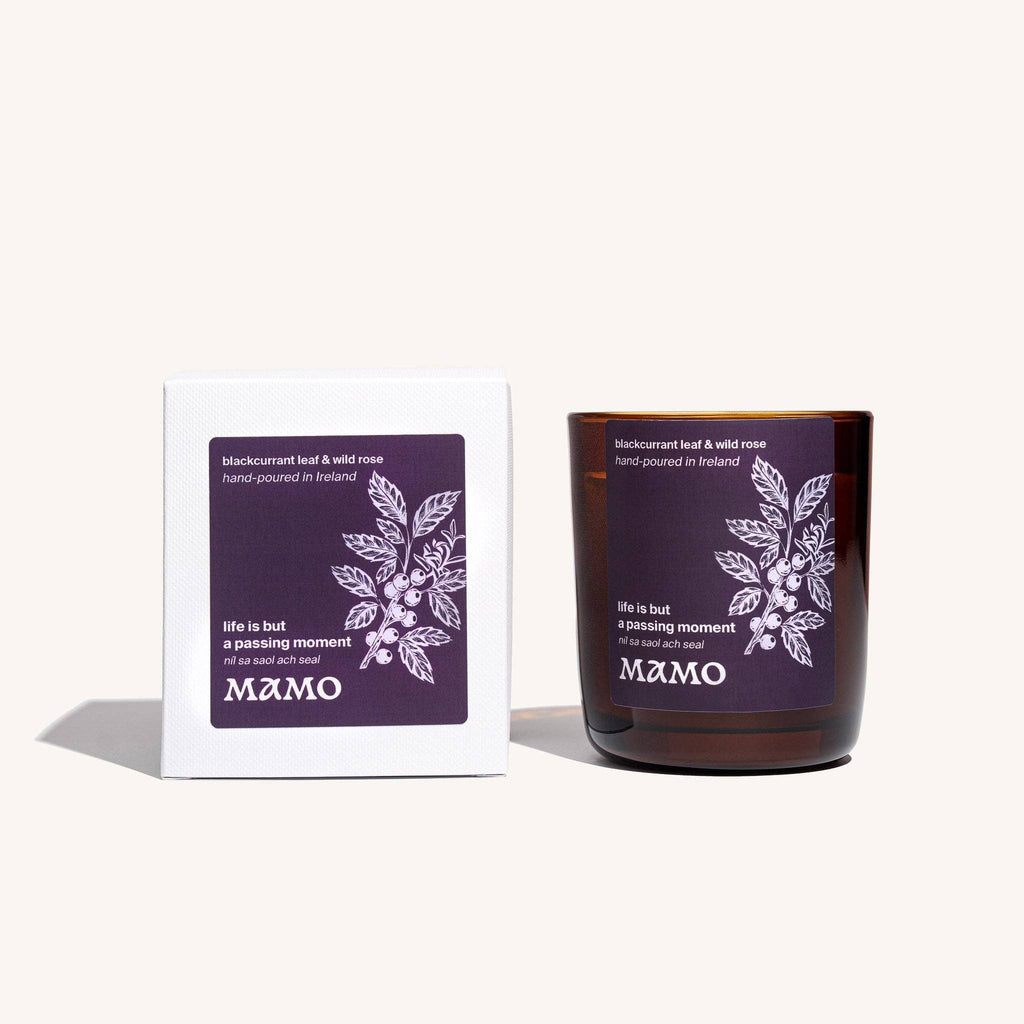 Life Is But a Passing Moment | Blackcurrant Leaf & Wild Rose Candle - CL202