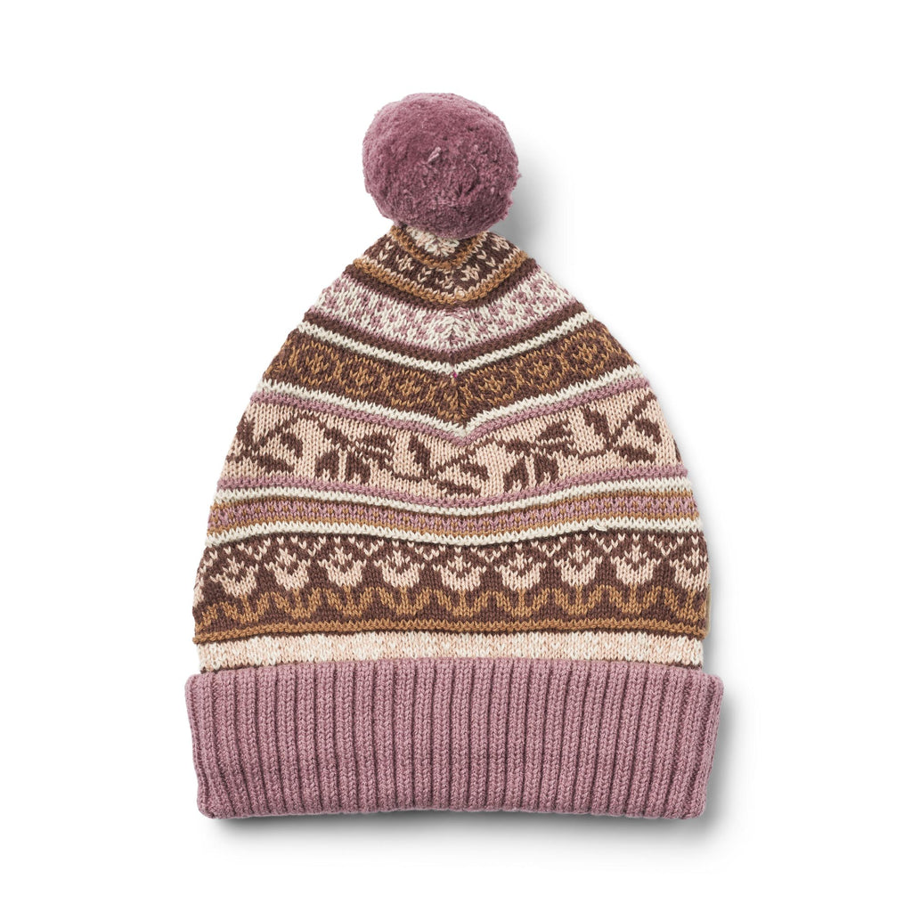Wheat Knit Beanie Anna