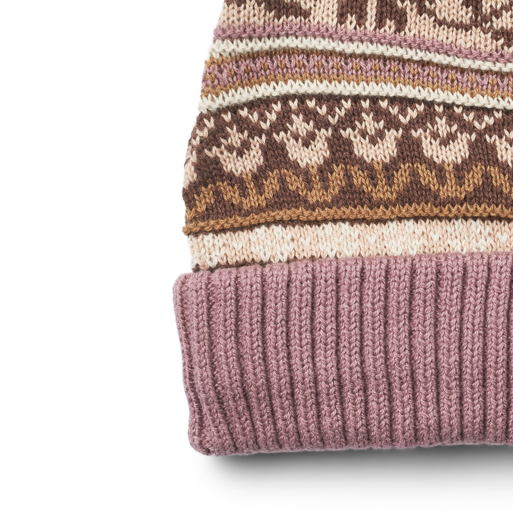 Wheat Knit Beanie Anna