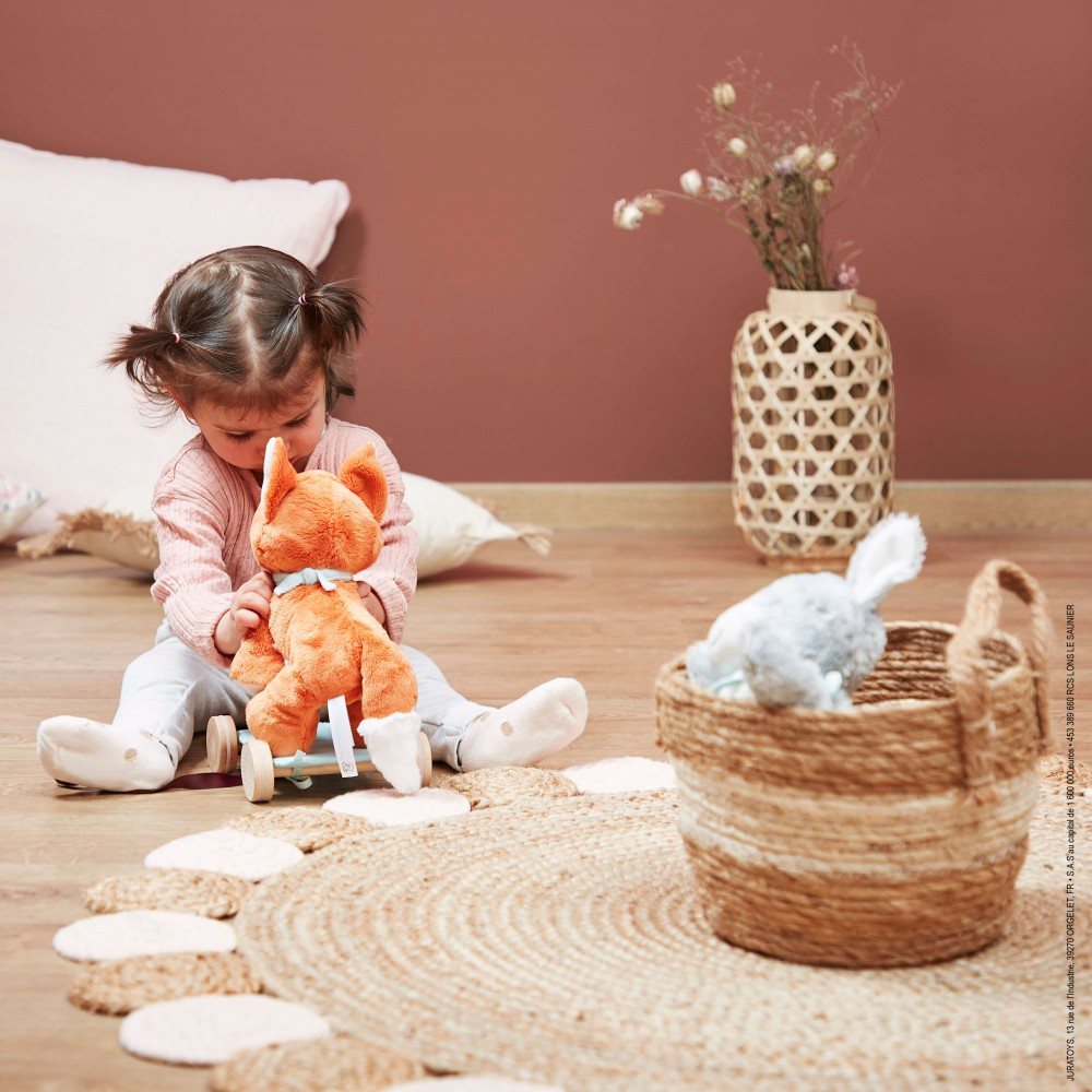 Kaloo Paprika the Fox Pull-Along toy