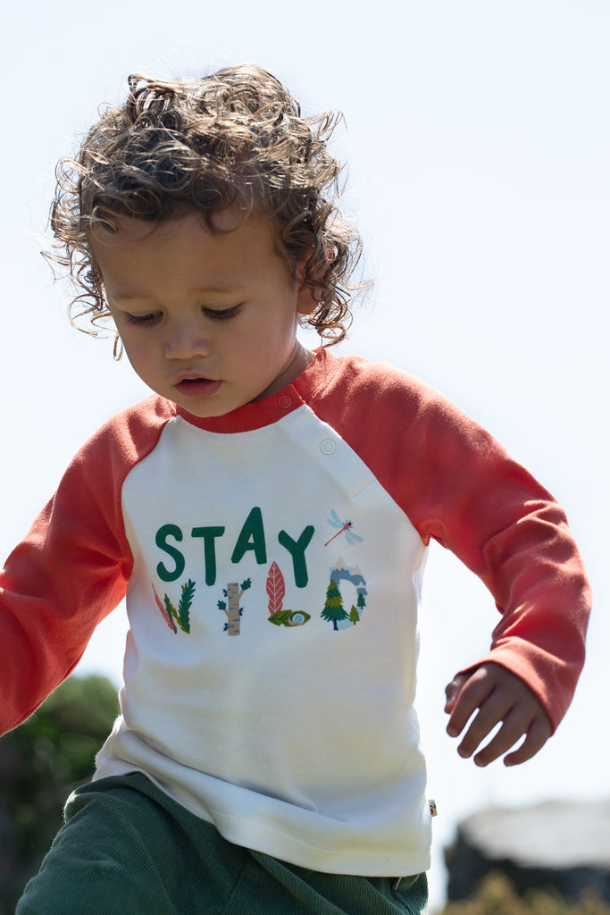 Frugi Luke Raglan Top