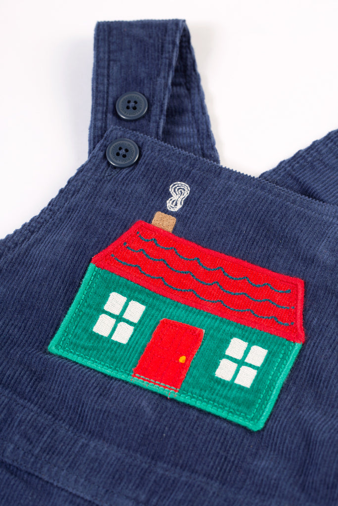 Frugi Durgan cord dungaree cottage