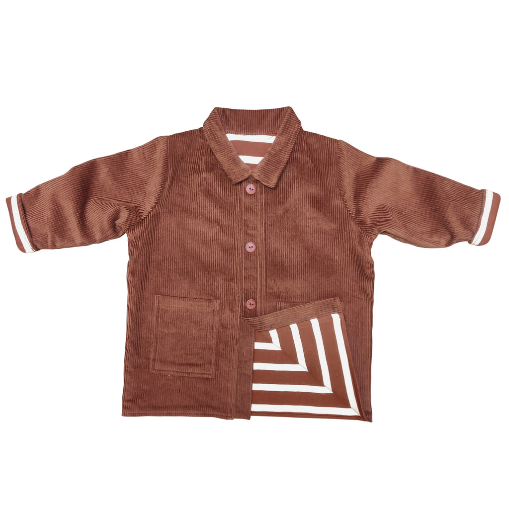 Pigeon Organics Lined Utility Jacket Mocha