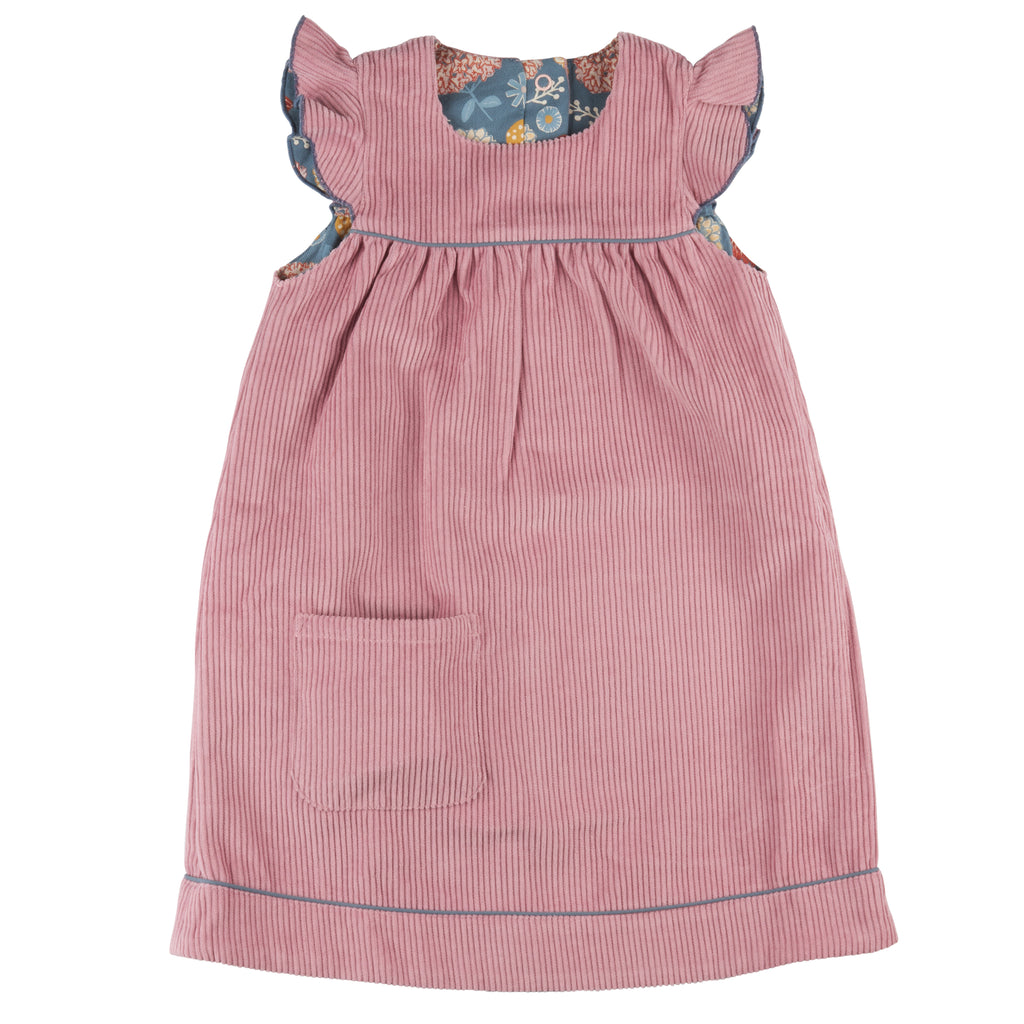 Pigeon Organics Winter Shift Dress (reversible) Pink