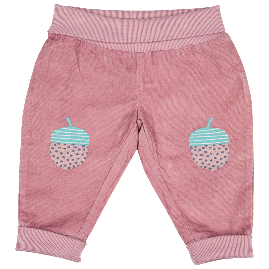 Pigeon Organics Baby Cord Trousers Pink