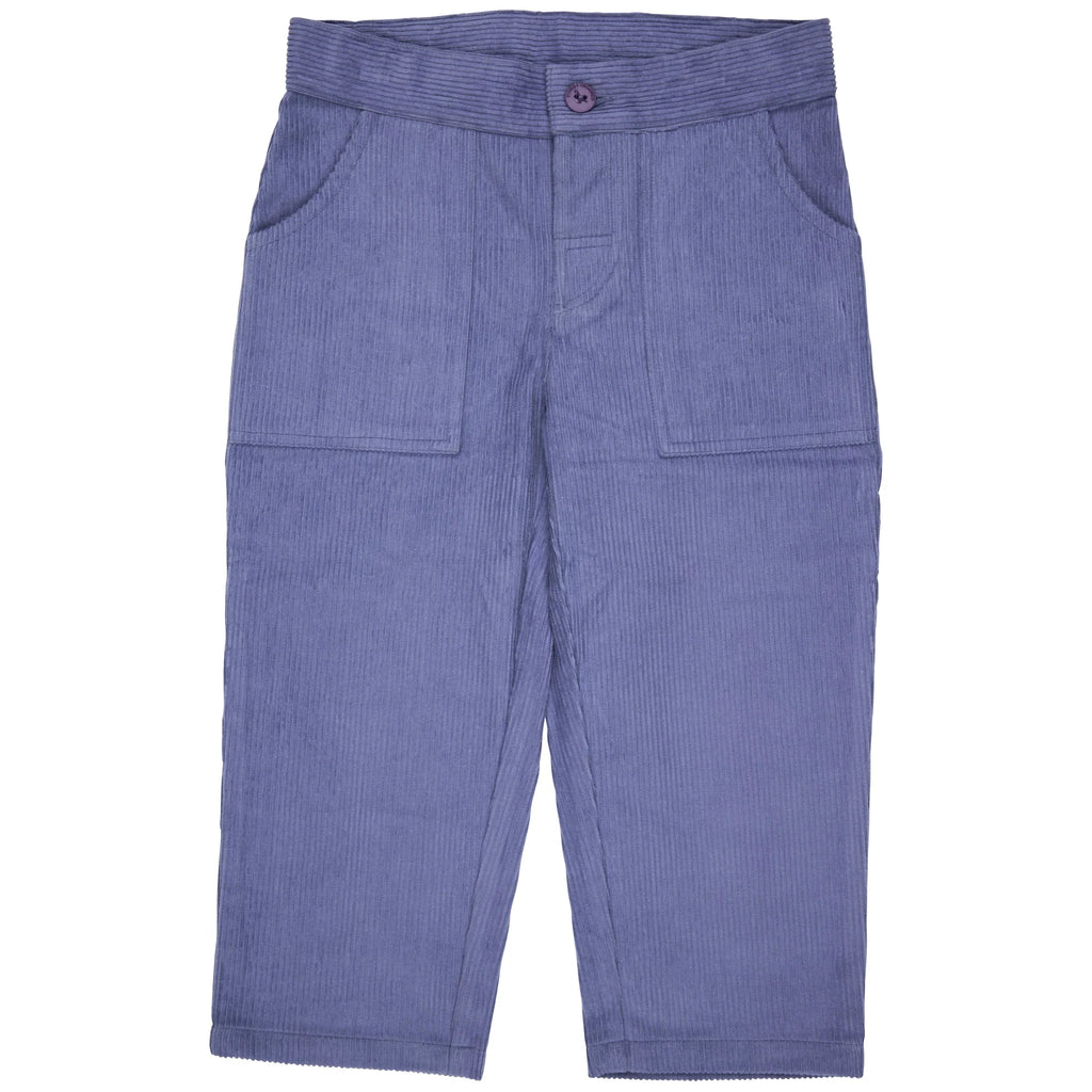 Pigeon Organics Simple Cord Trousers Night Blue