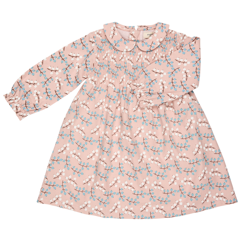 Pigeon Organics Peter Pan Smock Dress Winter Berry