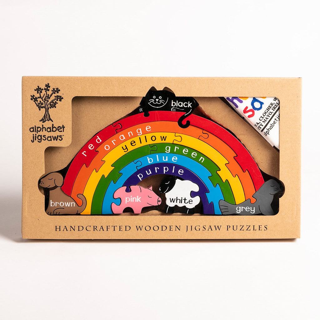 Alphabet Jigsaw Rainbow