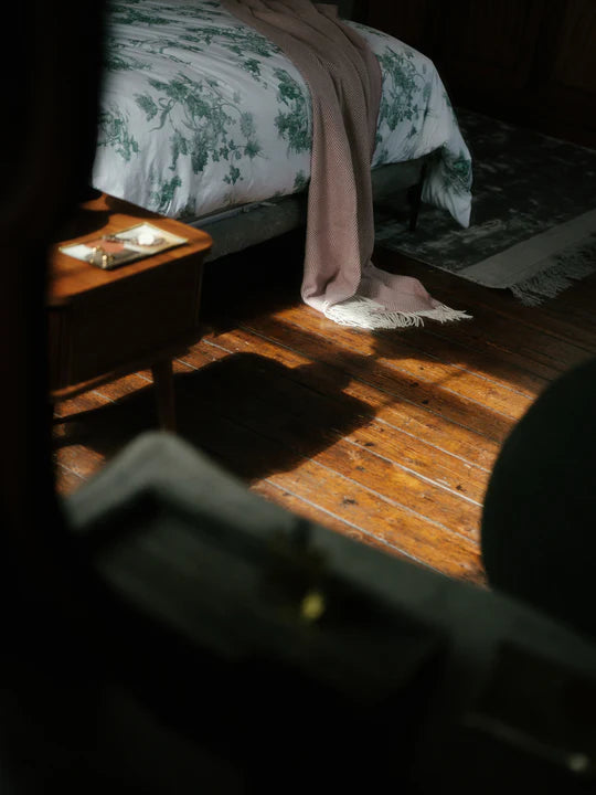 Foxford Maeve Cashmere and Lambswool Throw