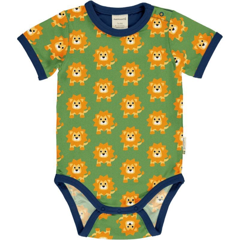 Maxomorra SS Bodysuit Lion