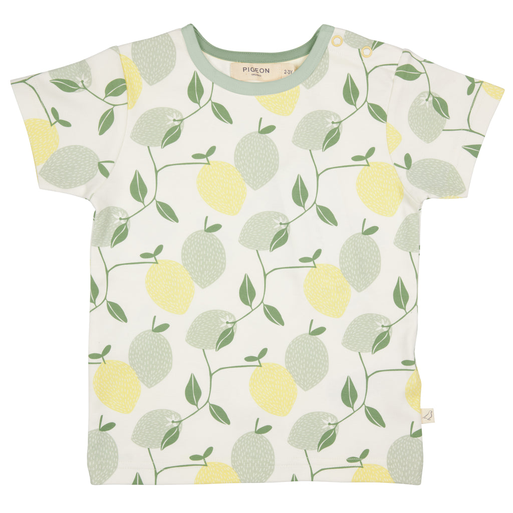 Pigeon Organics Short Sleeve T-shirt Lemons