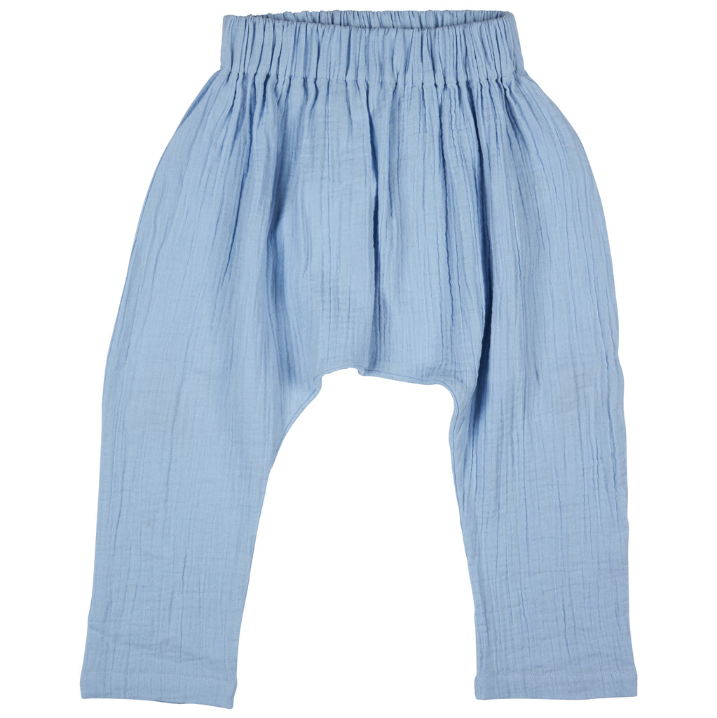 Pigeon Organics Baggy Pants Pale Blue
