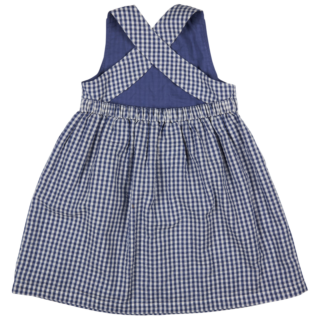 Pigeon Organics Crossback Dress Dusty Blue