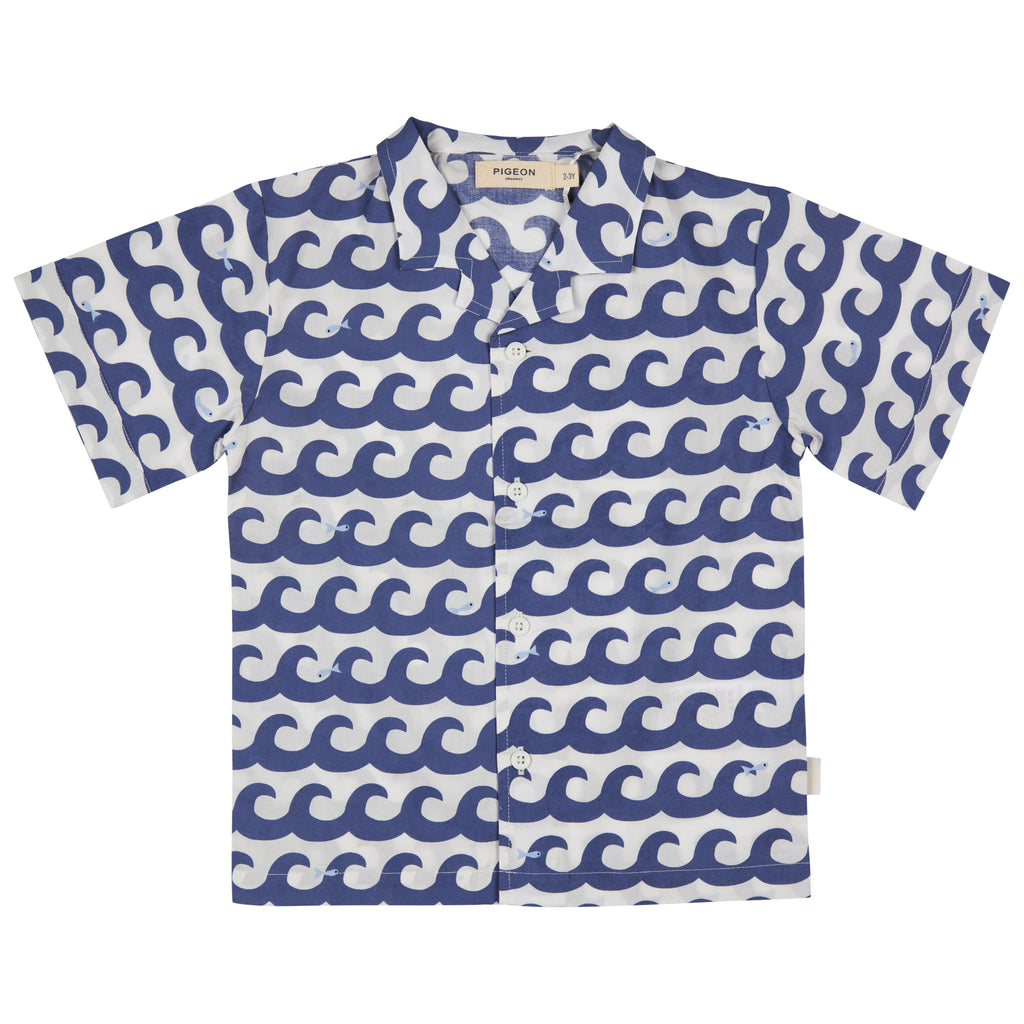 Pigeon Organics Easy Summer Shirt Waves