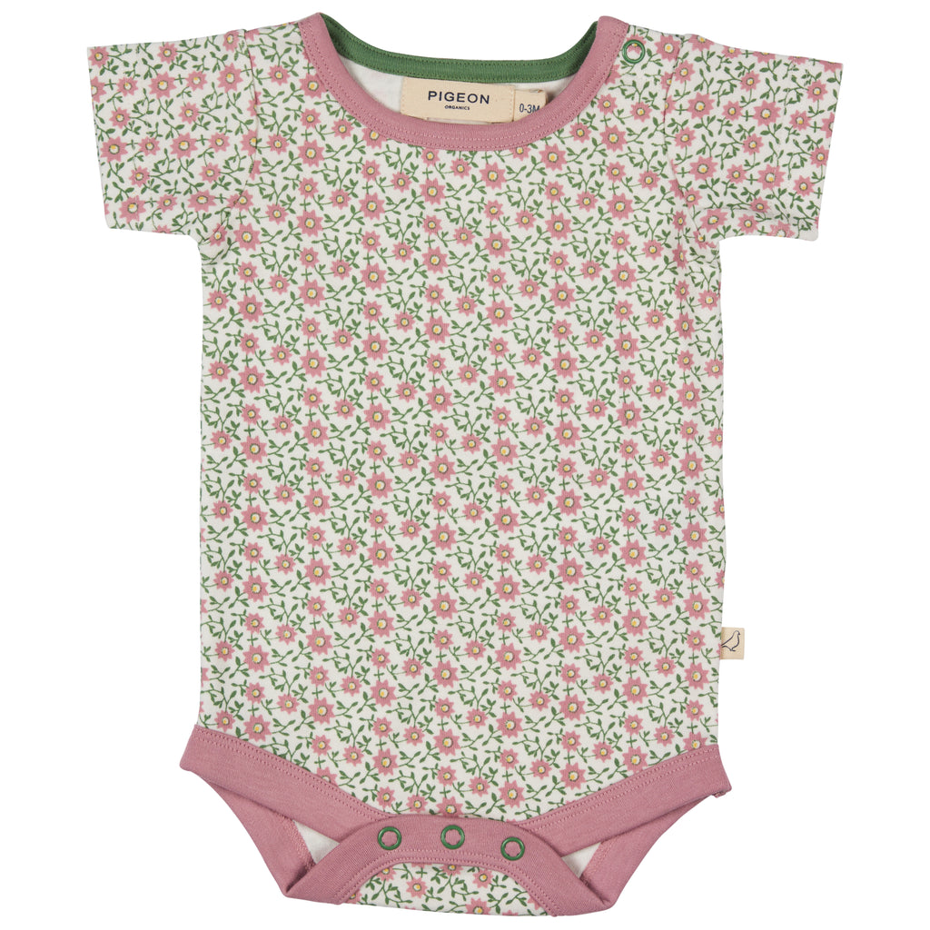 Pigeon Organics Summer Body Ditsy Pink