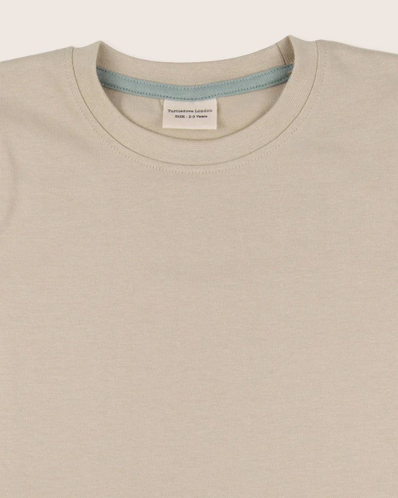 Turtledove London 2pk layering t-shirts Ecru / Pumice