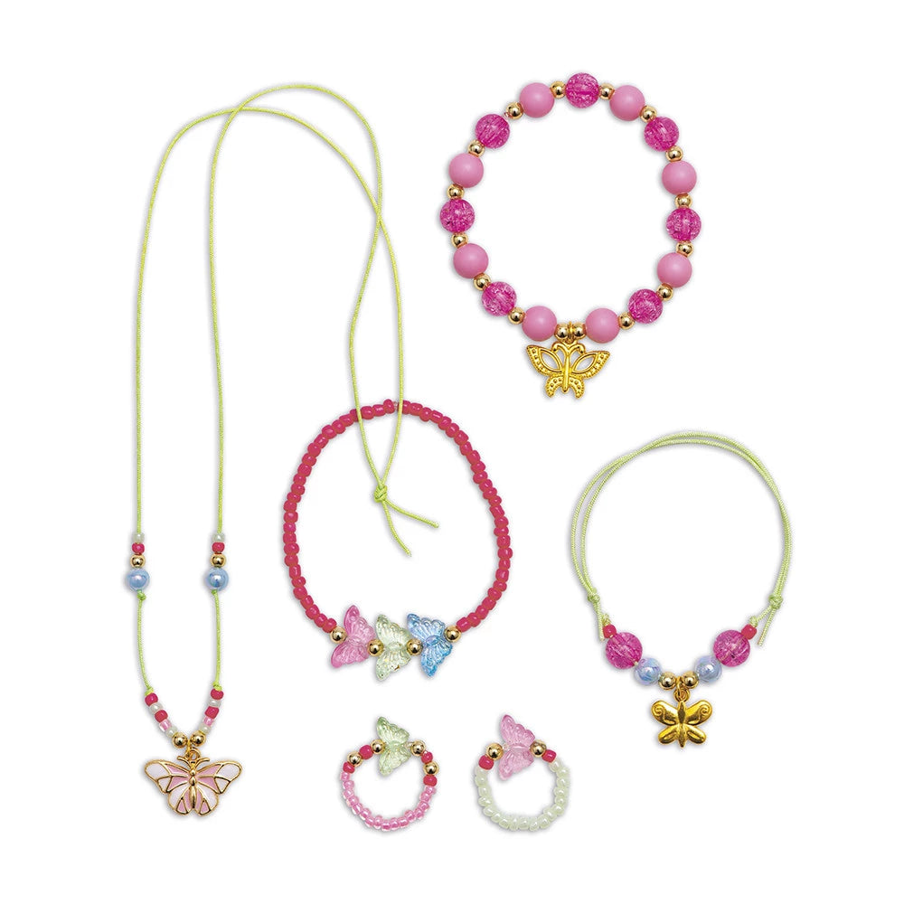 Creative Kit - 6 Pretty Butterfly Jewels Magic Fairies