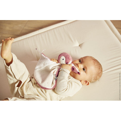 Kaloo Penguin Doudou Pink