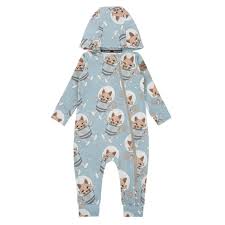 Dear Sophie Astrocat Overall Blue