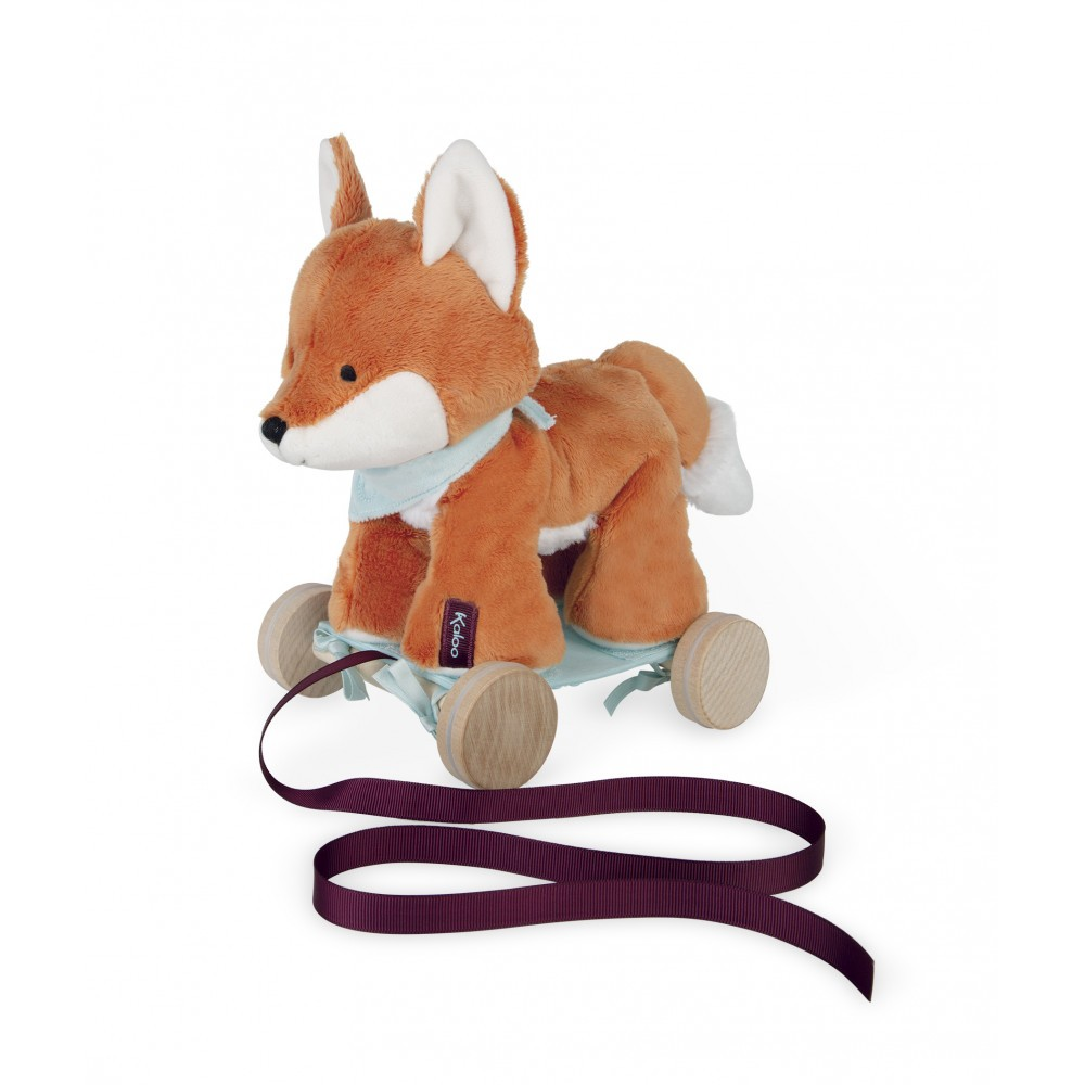 Kaloo Paprika the Fox Pull-Along toy