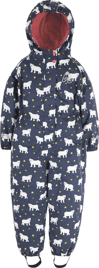 Frugi Explorer Waterproof All in One Polar Bears