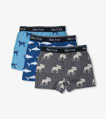Hatley Silhouette Animals Boxer Briefs 3 pack