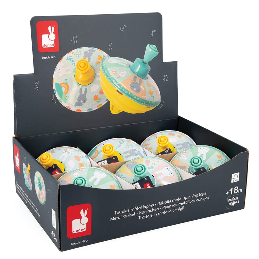 Rabbit Spinning Tops