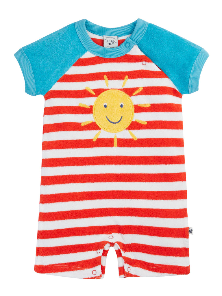 Frugi Shore Towelling Romper