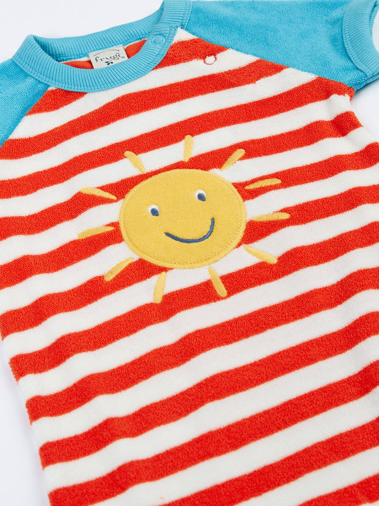 Frugi Shore Towelling Romper