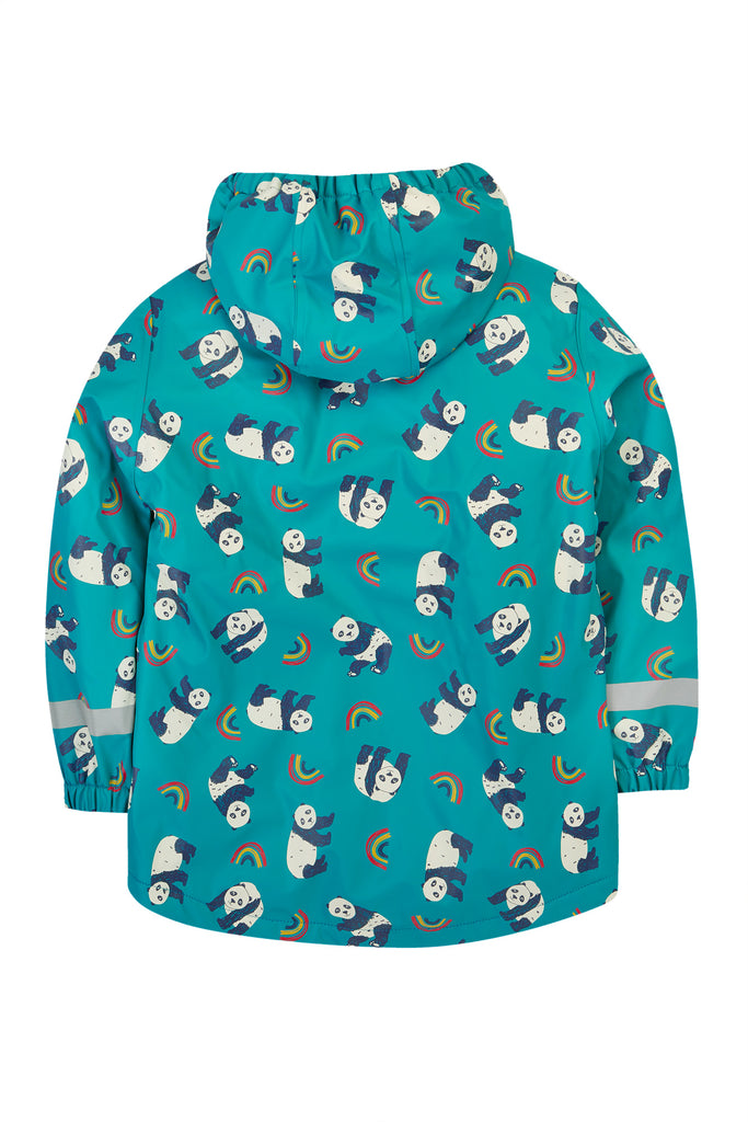 Frugi Puddlebuster Coat Panda Play