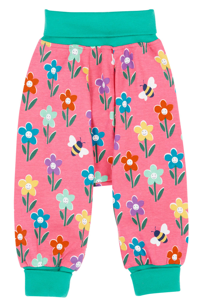 Frugi Fun Flowers Parsnip Pants