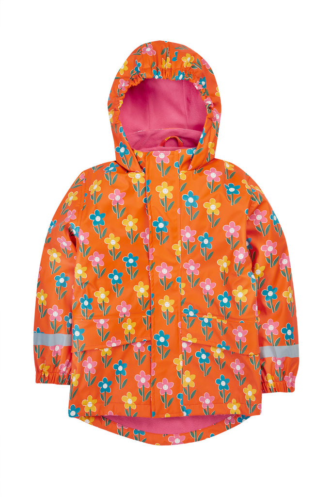 Frugi Fun Flowers Puddle Buster Coat