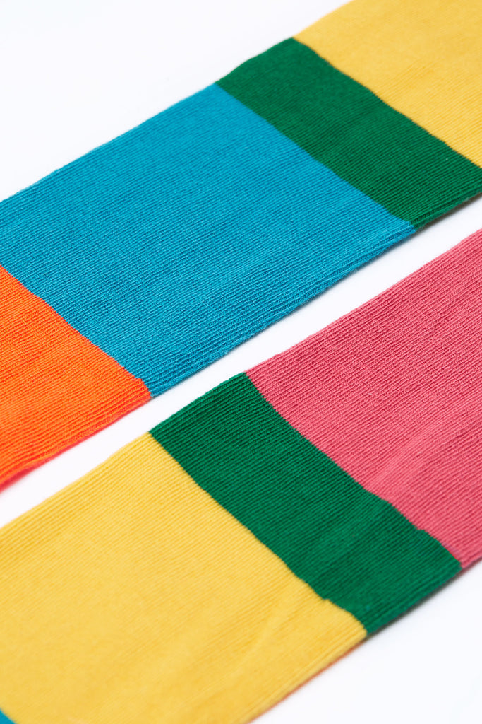 Frugi Norah 2pk Tights Hotchpotch