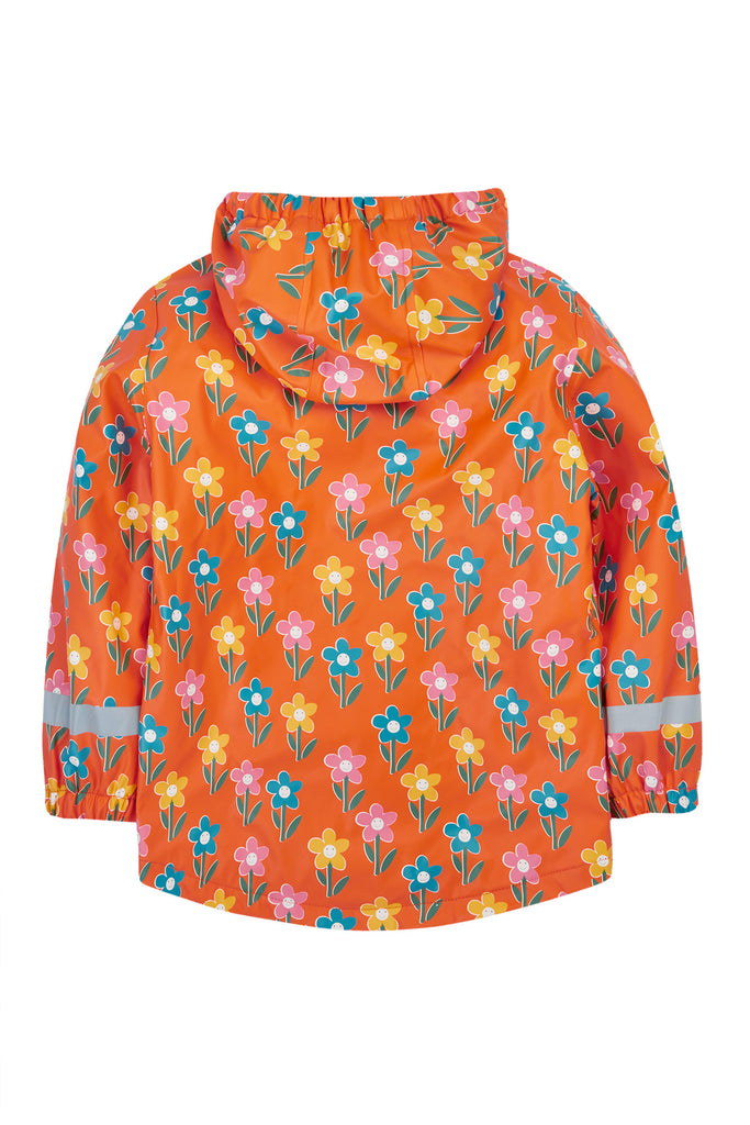 Frugi Fun Flowers Puddle Buster Coat