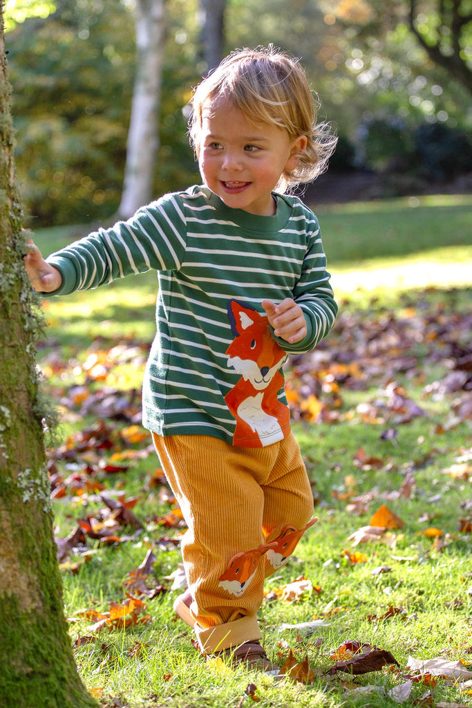 Frugi Arlo Cords Gold/Fox